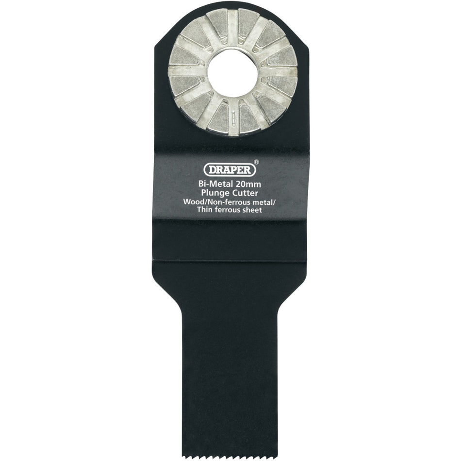 DRAPER Bi-Metal 3/4in. Plunge Cutter 20mm, 18tpi: Model No.APT300X(U)