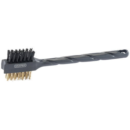 DRAPER Expert 175mm Brass and Nylon Wire Brush: Model No.BNB