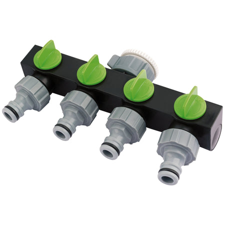 DRAPER 4-Way Hose Connector: Model No. GWPPTC4