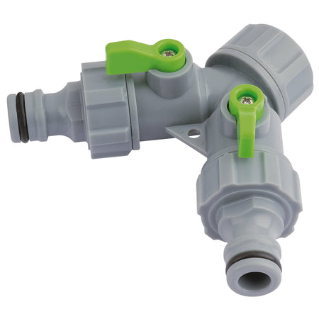 DRAPER 2-Way Tap Connector: Model No. GWPPTC-2