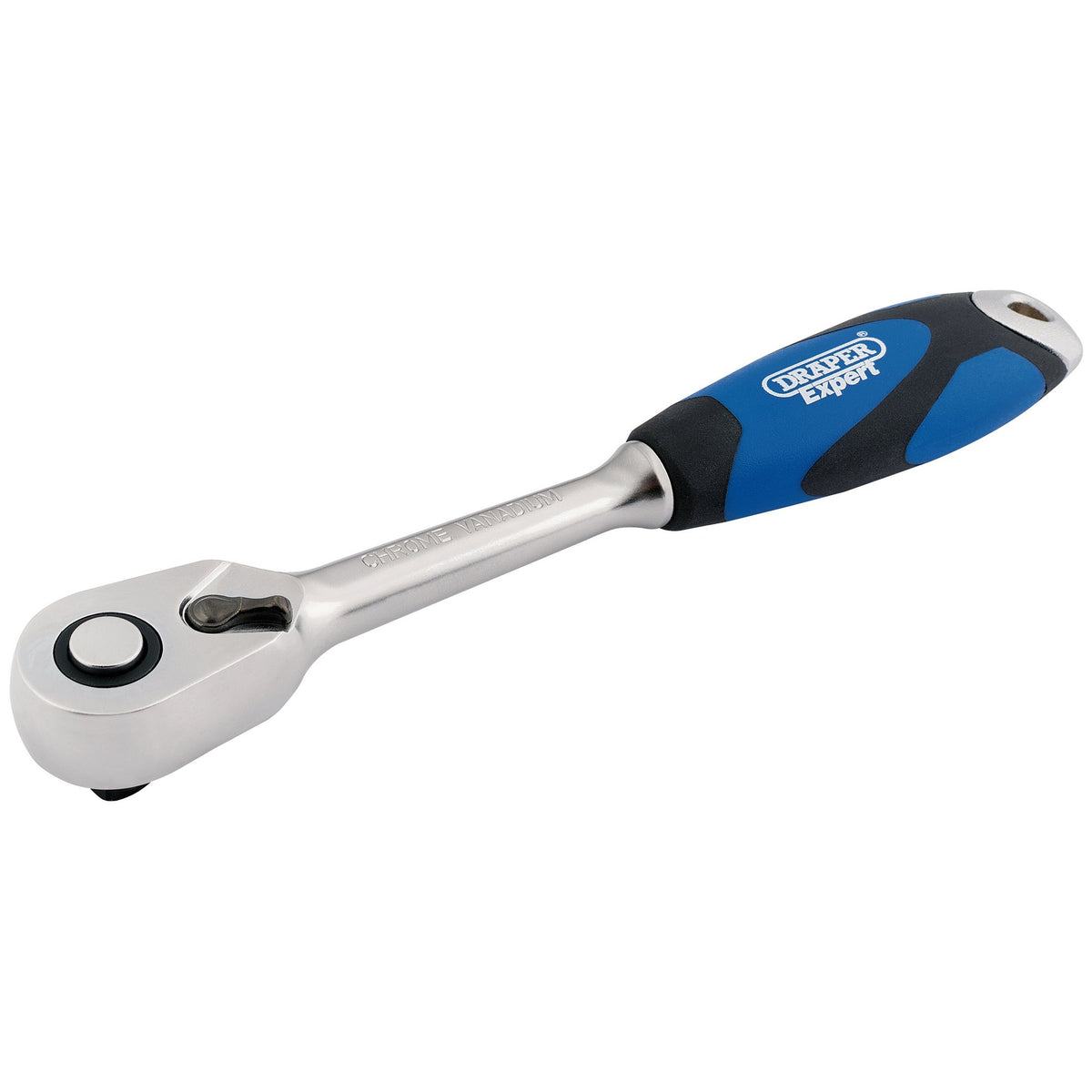 DRAPER 3/8" Sq. Dr. 72 Tooth Soft Grip Reversible Ratchets: Model No. D72C/SG