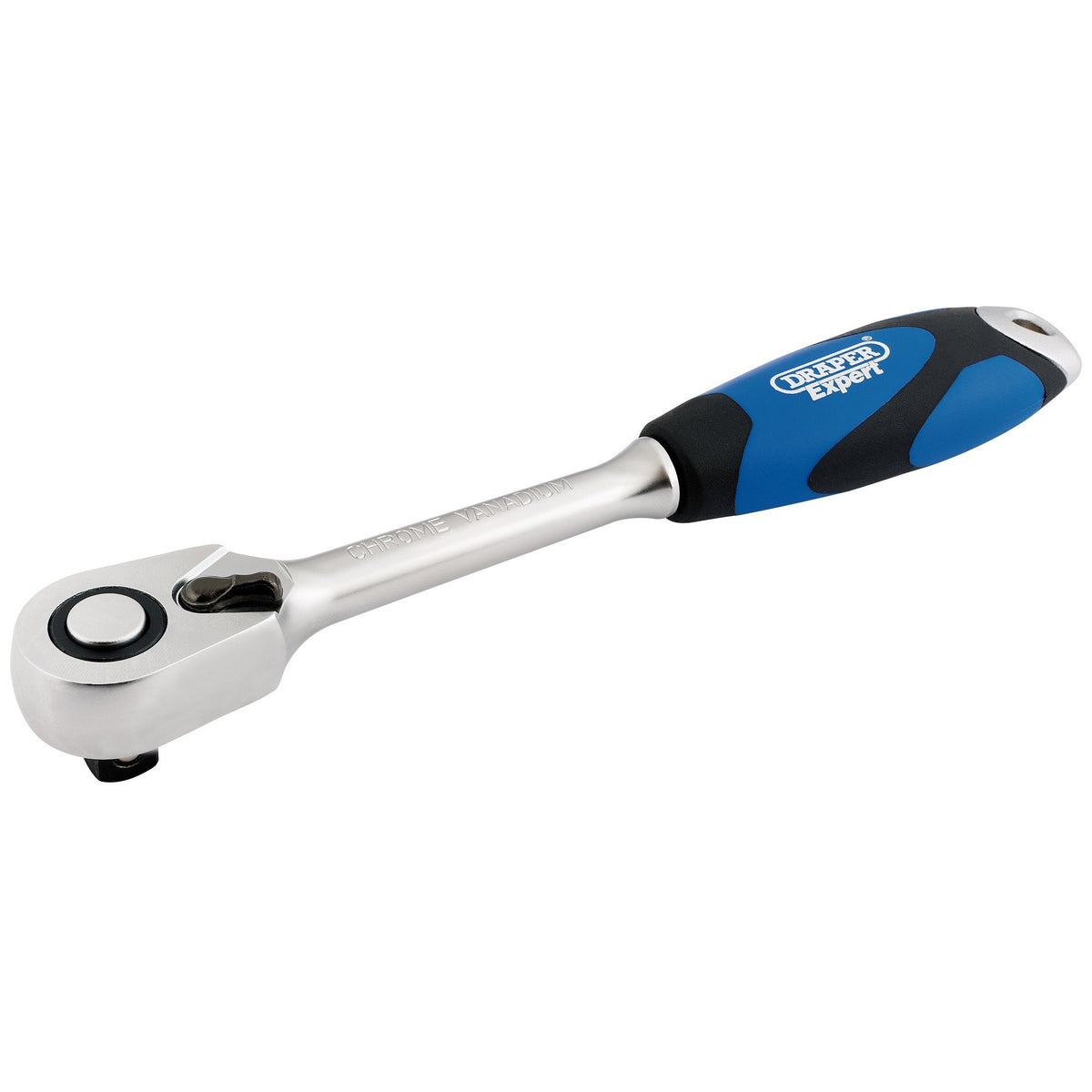 DRAPER 1/2" Sq. Dr. 72 Tooth Soft Grip Reversible Ratchets: Model No. H72C/SG