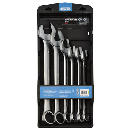 DRAPER 6 Piece Draper Hi-Torq ; Metric Combination Spanner Set: Model No.8235/6/MM