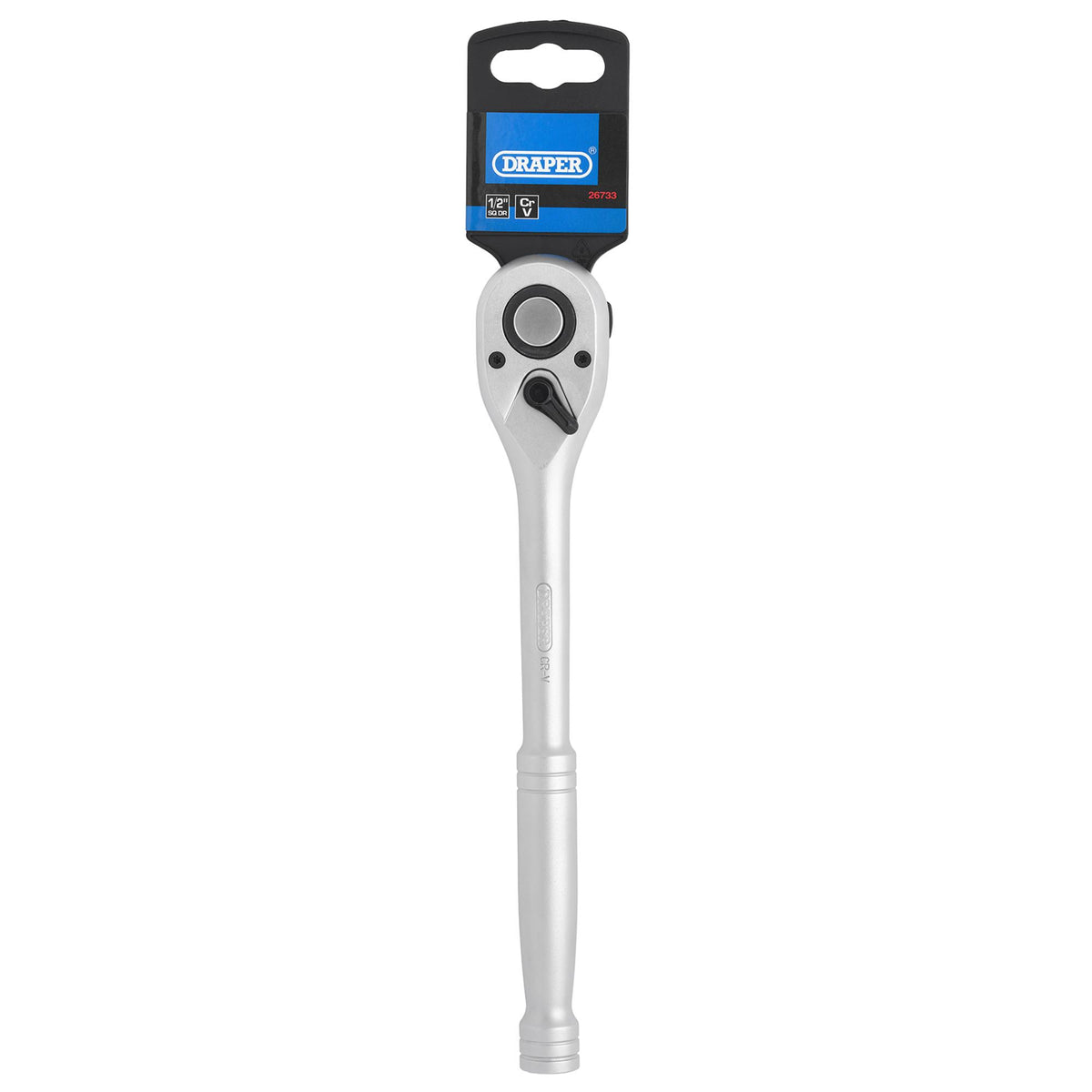 DRAPER 1/2" Sq. Dr. 72 Tooth Reversible Ratchet: Model No. HD72/B