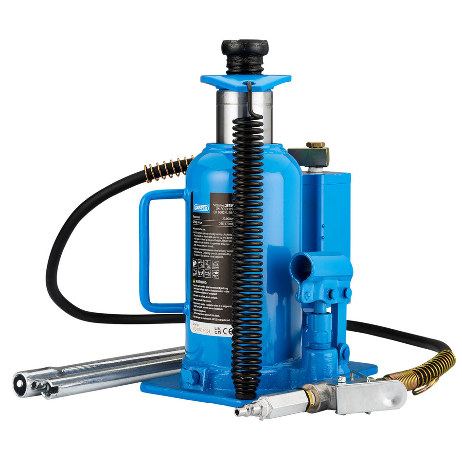 Air Bottle Jack, 20 Tonne : Model No. BJA20