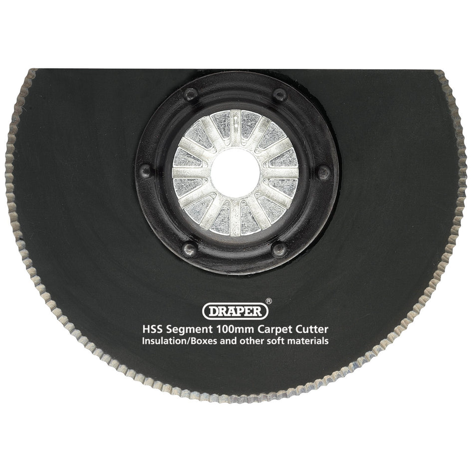 DRAPER HSS Segment Carpet Cutter 100mm Dia.: Model No.APT300Z6(U)
