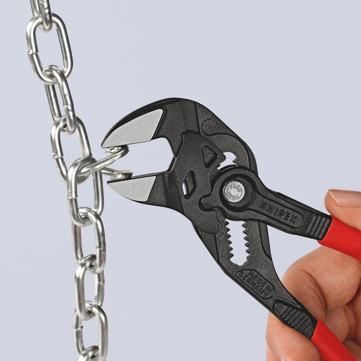 KNIPEX 86 01 180 SB Pliers Wrench, 180 mm: No.86 01 180 SB