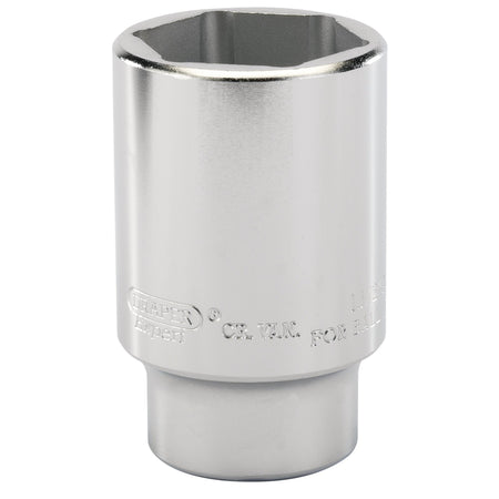 DRAPER Expert 38mm (1.1/2in.Af) 1/2in. Square Drive Hub Nut Socket: Model No.HTD-AF