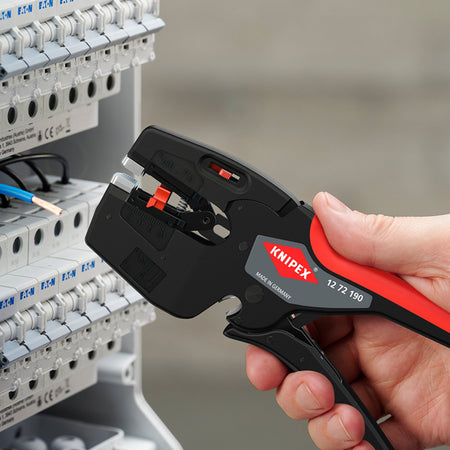 KNIPEX 12 72 190 SB NexStrip Multi-Tool for Electricians ,190mm: No.12 72 190 SB