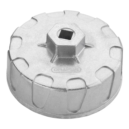 Oil Filter Wrench, 3/8" Sq. Dr., 84mm/14 Flutes