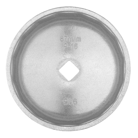 Oil Filter Wrench, 1/2" Sq. Dr., 87mm/16 Flutes