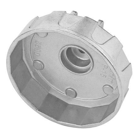 Oil Filter Wrench, 3/8" Sq. Dr., 92mm/15 Flutes