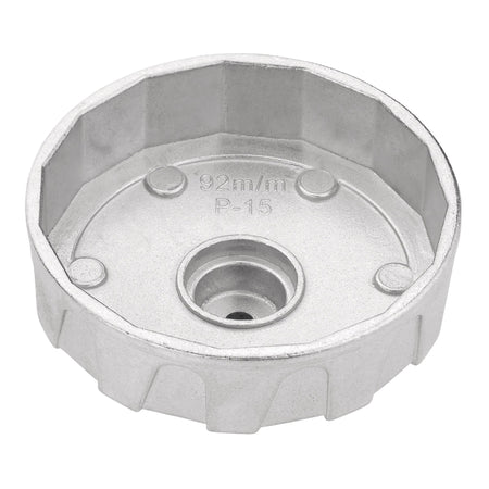 Oil Filter Wrench, 3/8" Sq. Dr., 92mm/15 Flutes