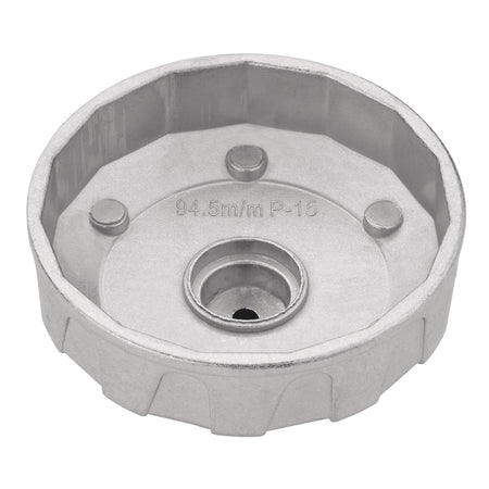 Oil Filter Wrench, 3/8" Sq. Dr., 94.5mm/15 Flutes