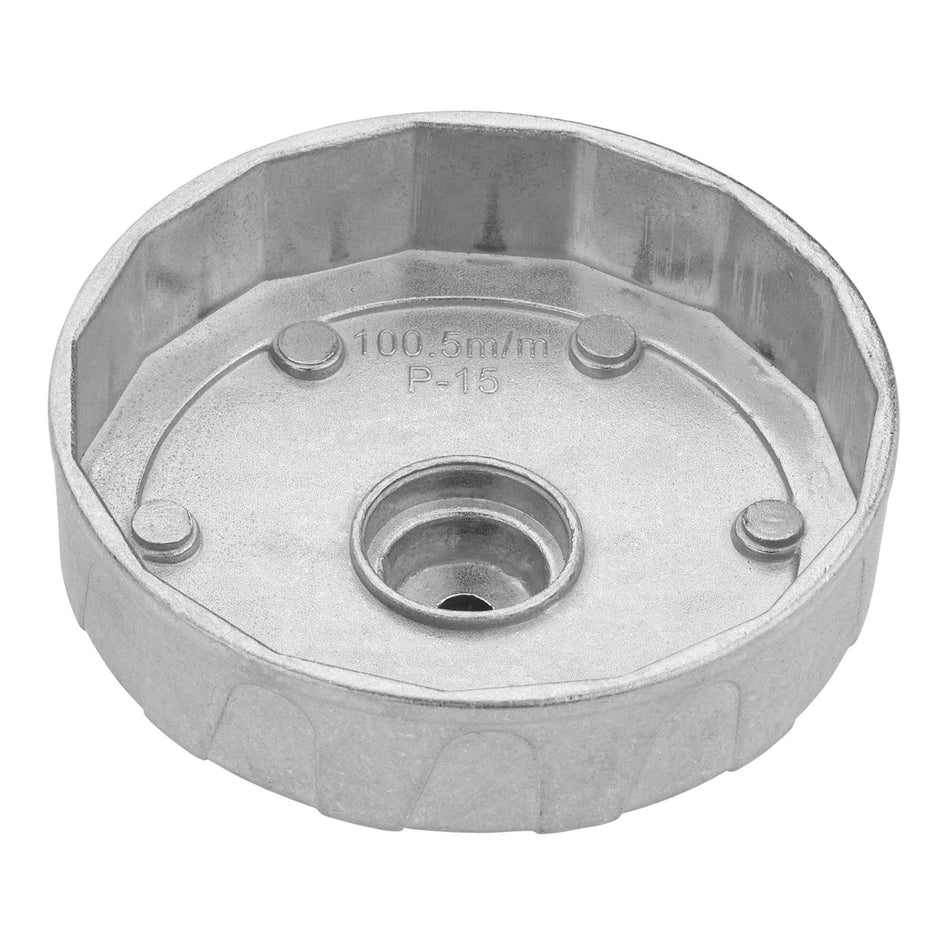 Oil Filter Wrench, 3/8" Sq. Dr., 100.5mm/15 Flutes