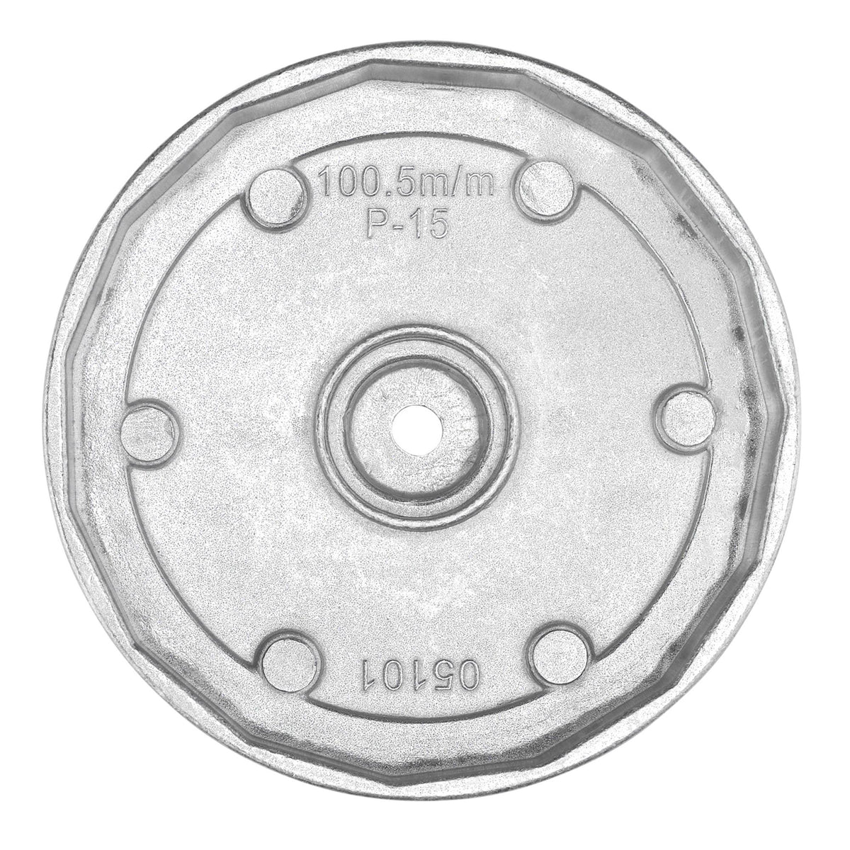 Oil Filter Wrench, 3/8" Sq. Dr., 100.5mm/15 Flutes