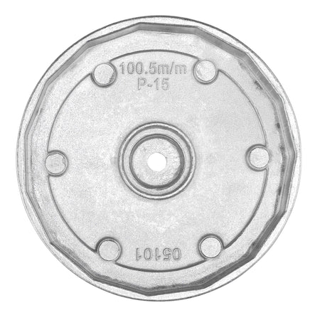Oil Filter Wrench, 3/8" Sq. Dr., 100.5mm/15 Flutes