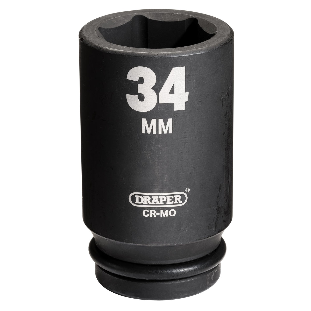 DRAPER Expert 34mm 3/4in. Square Drive Hi-Torq ; 6 Point Deep Impact Socket: Model No.419D-MM