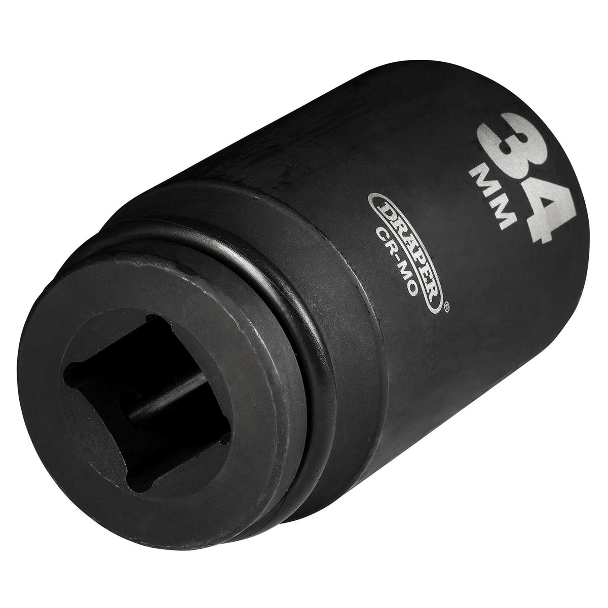 DRAPER Expert 34mm 3/4in. Square Drive Hi-Torq ; 6 Point Deep Impact Socket: Model No.419D-MM