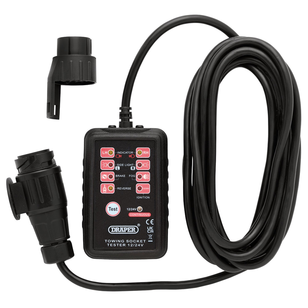 13 and 7-Pin Towbar Socket Tester : Model No. TST13H