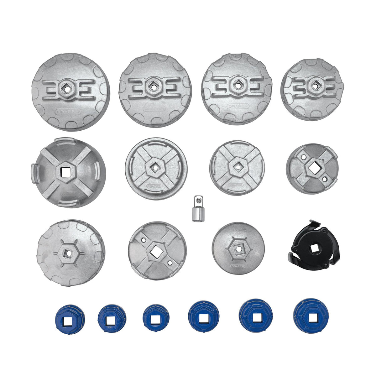Oil Filter Cap Wrench Set (19 Piece)