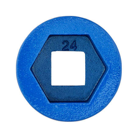Oil Filter Wrench, 1/2" Sq. Dr., 24mm/6 Flutes