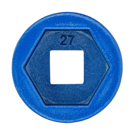 Oil Filter Wrench, 1/2" Sq. Dr., 27mm/6 Flutes