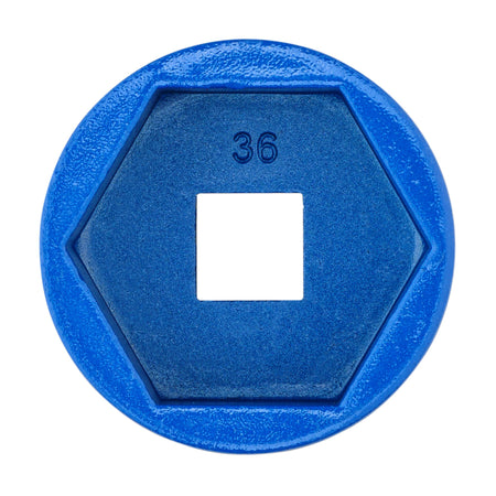 Oil Filter Wrench, 1/2" Sq. Dr., 36mm/6 Flutes