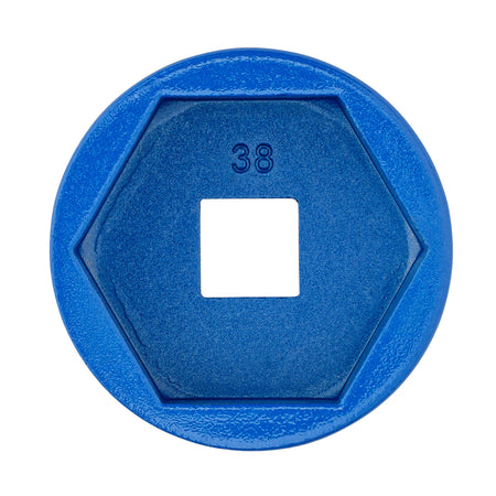 Oil Filter Wrench, 1/2" Sq. Dr., 38mm/6 Flutes