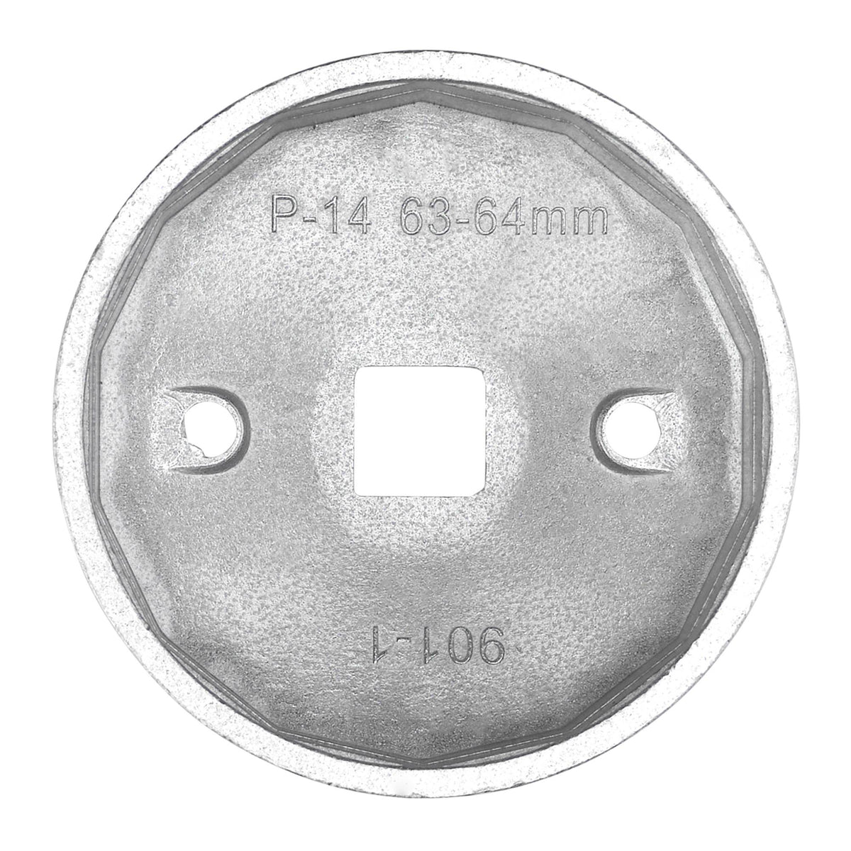 Oil Filter Wrench, 1/2" Sq. Dr., 63-64mm/14 Flutes