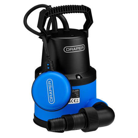 230V Submersible Clean Water Pump with Float Switch, 130L/min, 250W