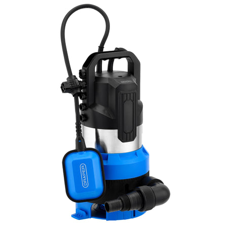 230V Submersible Clean and Dirty Water Pump with Float Switch, 330L/min, 850W