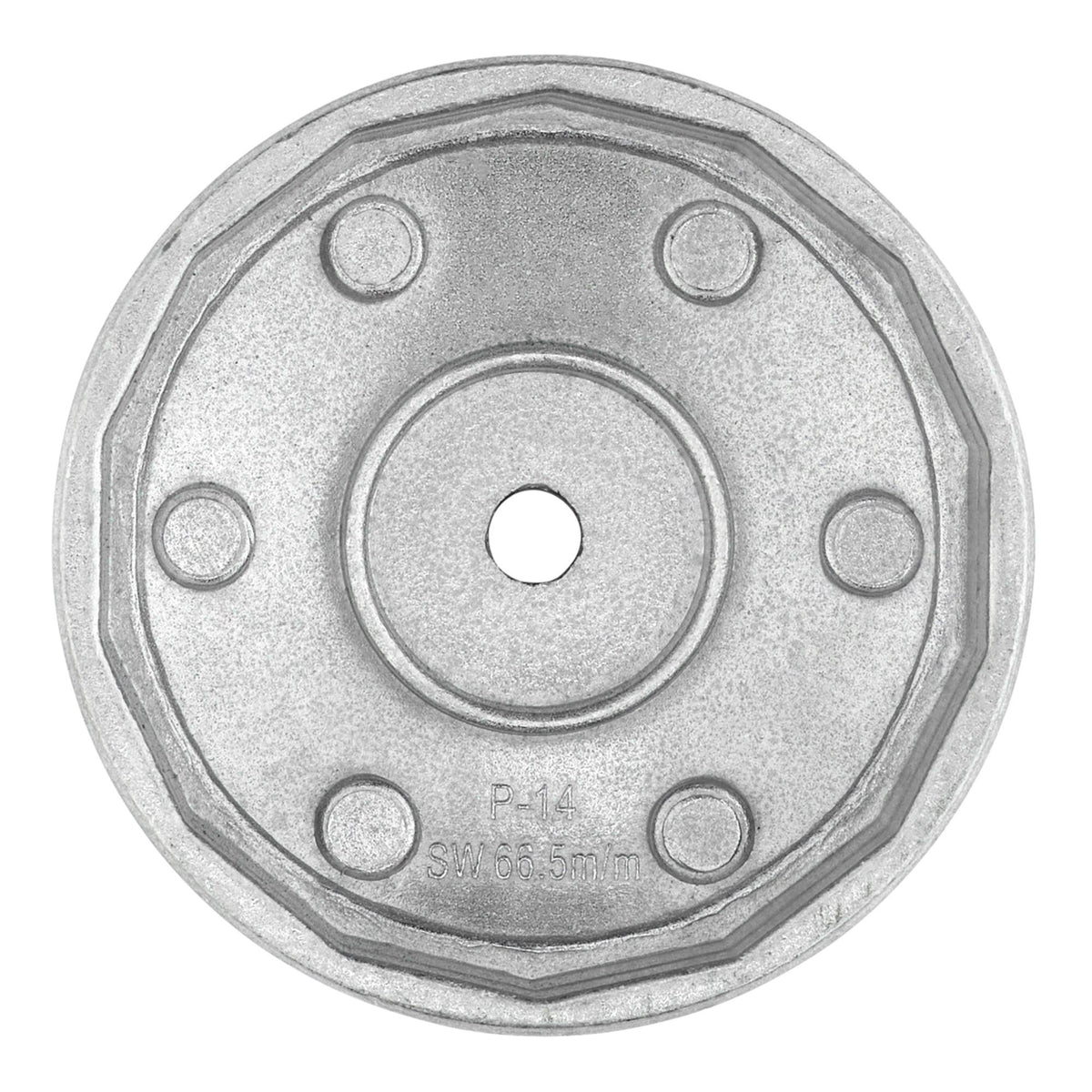 Oil Filter Wrench, 1/2" Sq. Dr., 66.5mm/14 Flutes