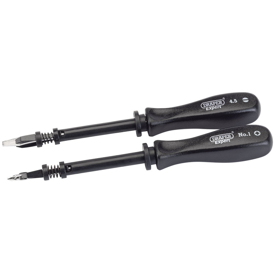 DRAPER 2 Piece Screw holding Mechanics Screwdriver Set: Model No.939SH/SET