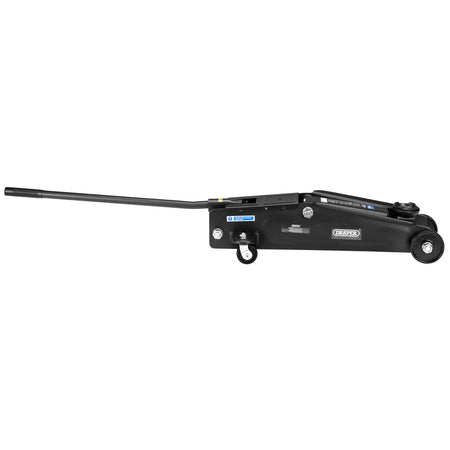 Long Chassis Trolley Jack, 3 Tonne, Black : Model No. TJ3LD