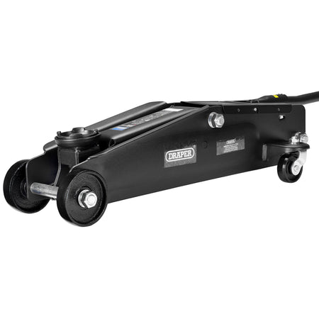 Long Chassis Trolley Jack, 3 Tonne, Black : Model No. TJ3LD