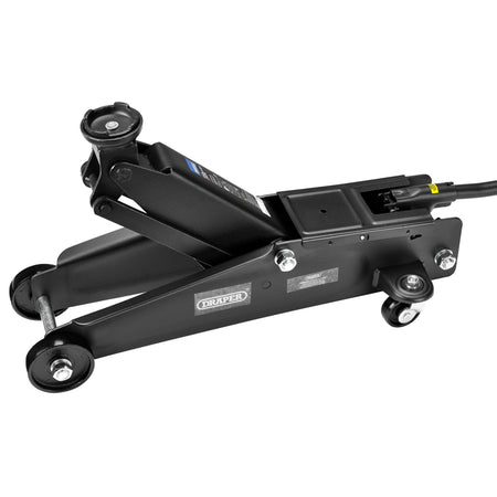 Long Chassis Trolley Jack, 3 Tonne, Black : Model No. TJ3LD