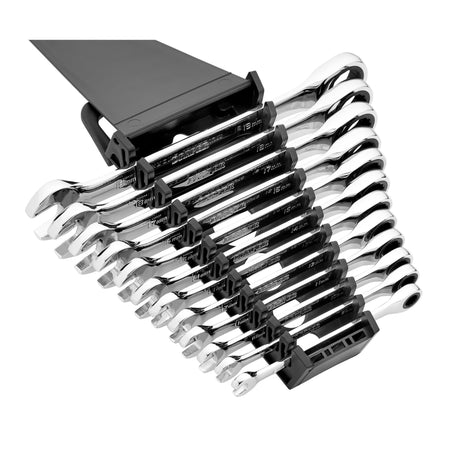 Draper HI-TORQ Metric Ratchet Combination Spanner Set (12 Piece) : Model No. 8230MM/12
