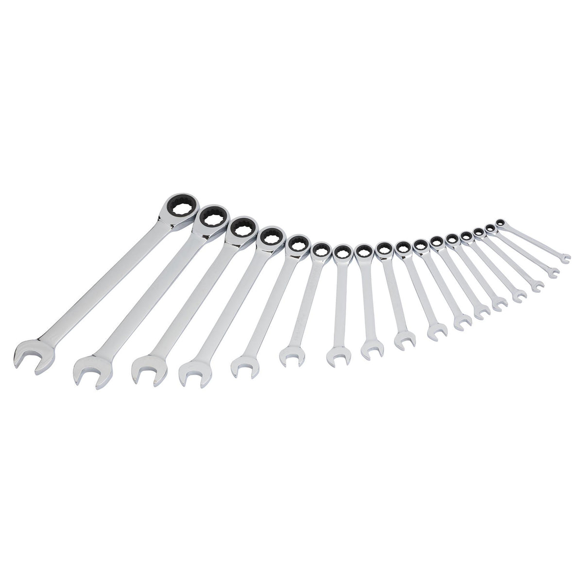 Draper HI-TORQ Metric Ratchet Combination Spanner Set (17 Piece) : Model No. 8230MM/17