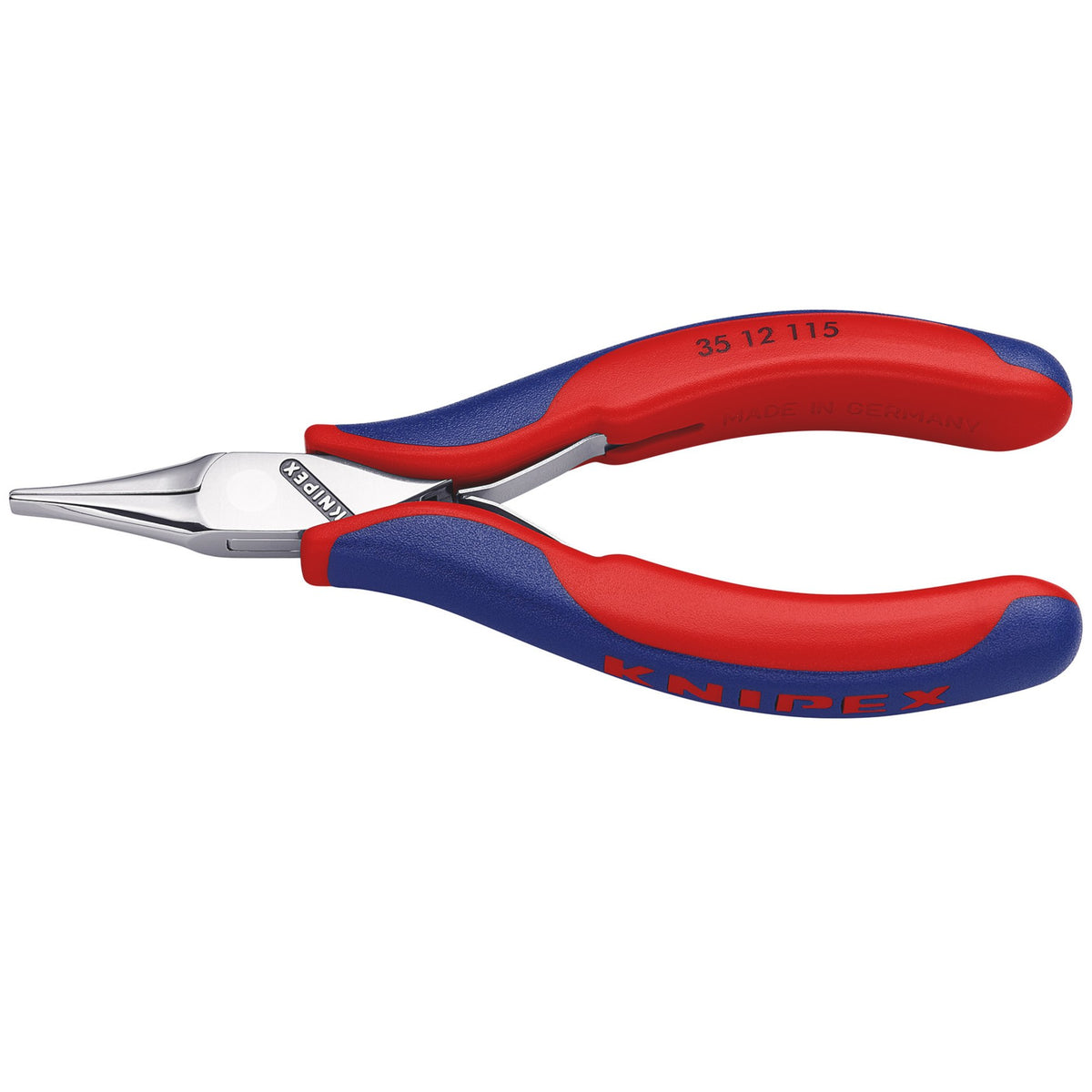 Knipex Electronics Flat Jaw Pliers (115mm): Model No. 35 12 115