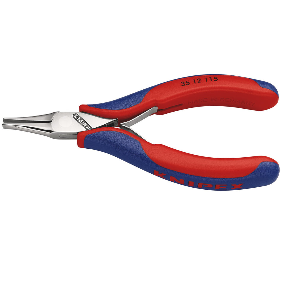 Knipex Electronics Flat Jaw Pliers (115mm): Model No. 35 12 115