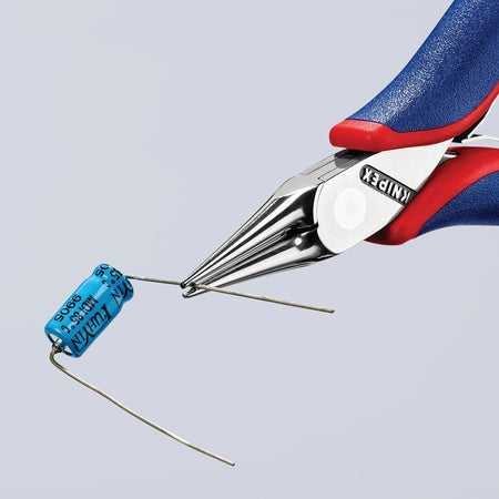 Knipex Electronics Pointed-Round Jaw Pliers (115mm): Model No. 35 32 115