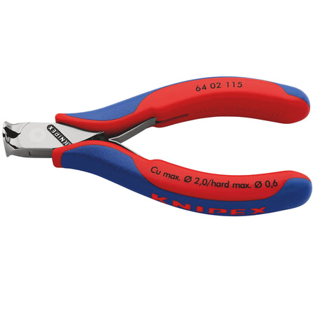 Knipex 115mm Electronics End Cutting Nipper: Model No. 64 02 115