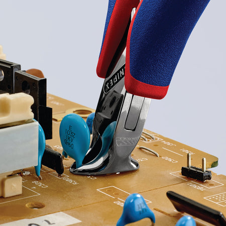 Knipex 120mm Electronics Oblique End Cutting Nipper: Model No. 64 32 120