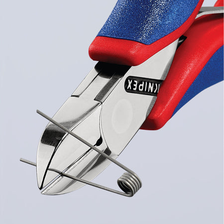 Knipex 115mm Flush Electronics Diagonal Cutters : Model No.77 02 115