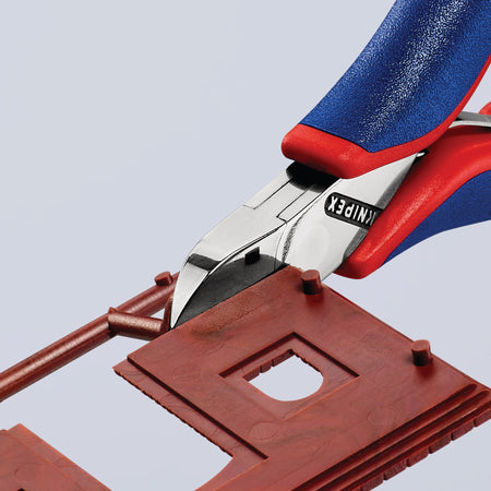 Knipex 115mm Full Flush Electronics Diagonal Cutters : Model No.77 22 115