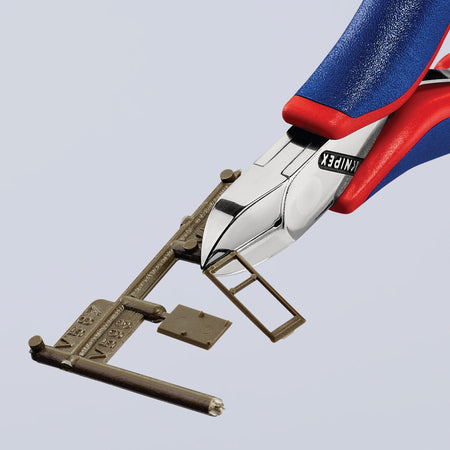 Knipex 115mm Full Flush Electronics Diagonal Cutters : Model No.77 22 115