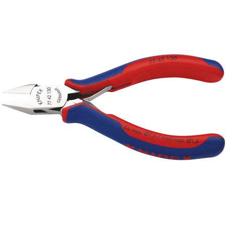 Knipex 130mm Full Flush Electronics Diagonal Cutting Nipper : Model No.77 42 130