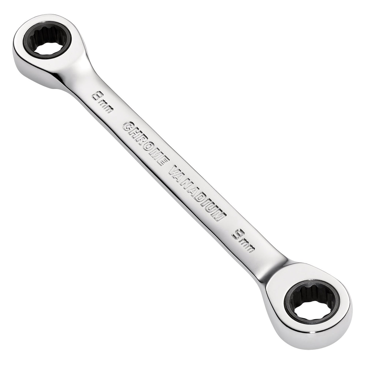 Draper HI-TORQ Metric Double Ratchet Ring Spanner, 8 x 9mm : Model No. 8231BSMM
