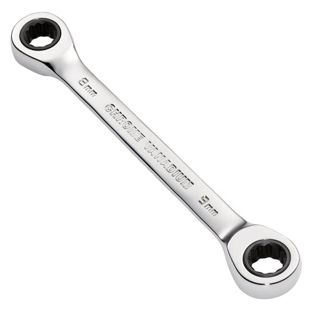 Draper HI-TORQ Metric Double Ratchet Ring Spanner, 8 x 9mm : Model No. 8231BSMM
